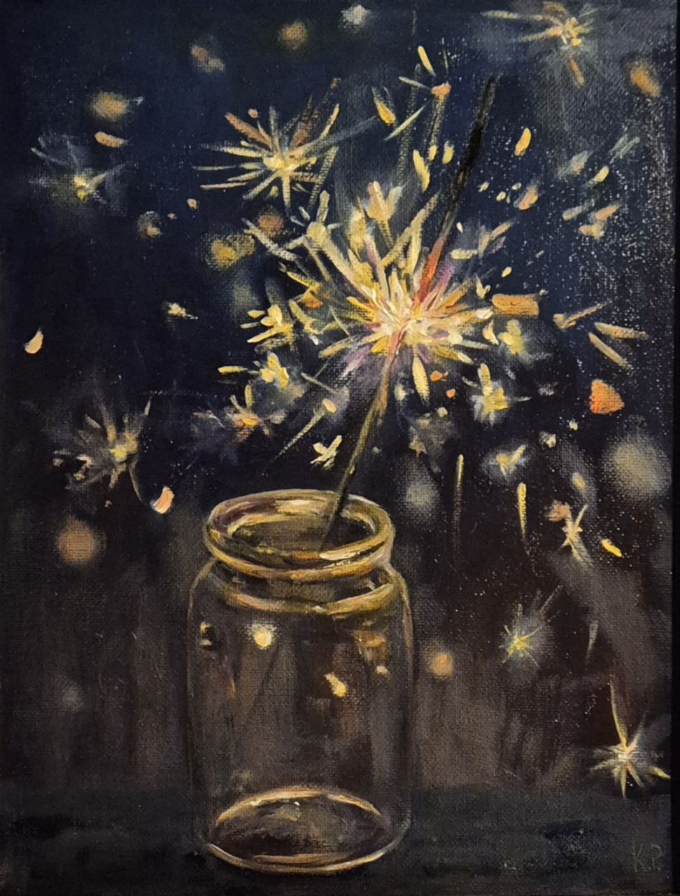 "Отблеск звёзд в стеклянной колыбели" 